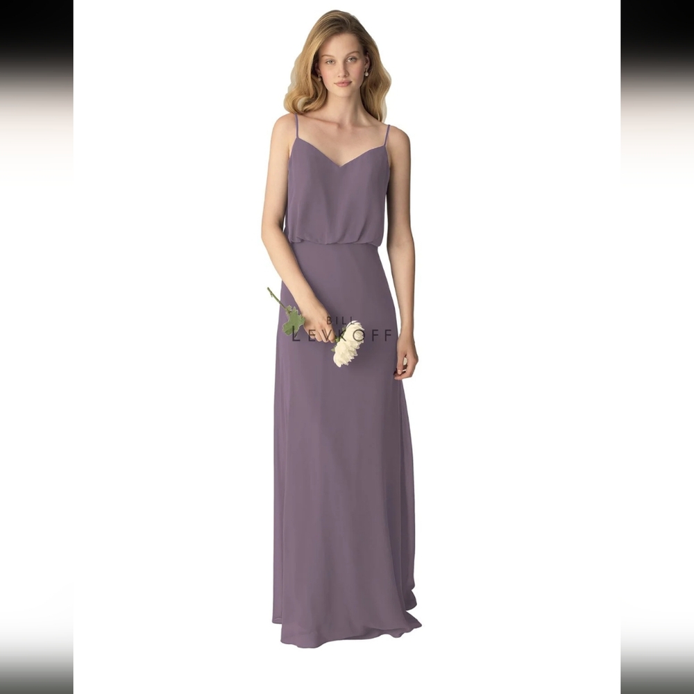 Bill Elegant Plum Maxi Dress